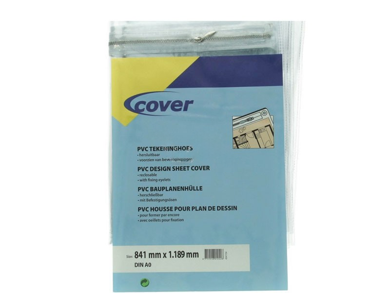 Tekeninghoes PVC A0 850 x 1200 mm
