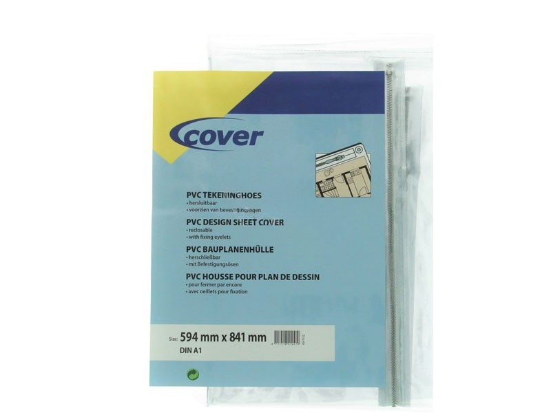 Tekeninghoes PVC A1 600 x 850 mm