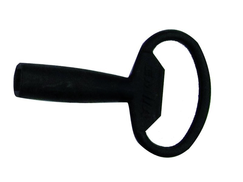 Parkeerpaal sleutel vierkant