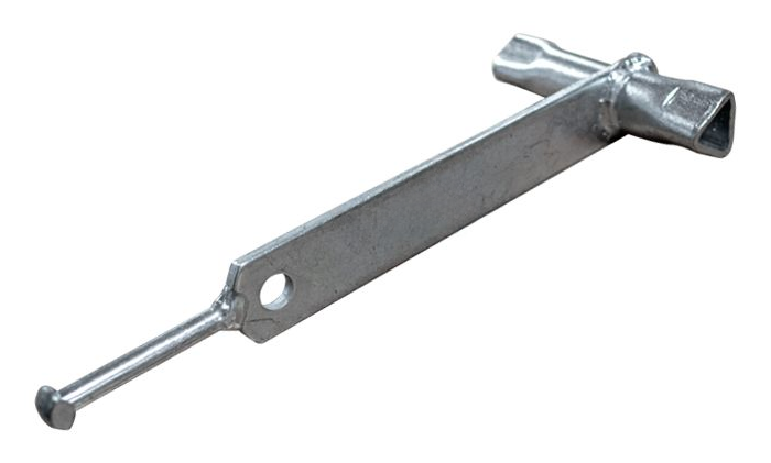 Parkeerpaal sleutel driehoek | 16 en 20 mm