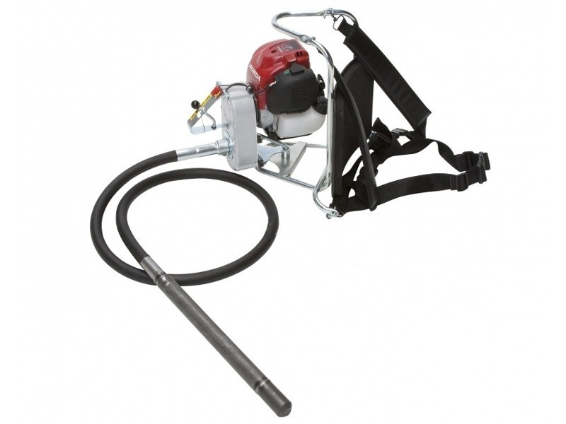 Trilnaald beton aandrijfunit P14B + draagframe - zonder trilslang