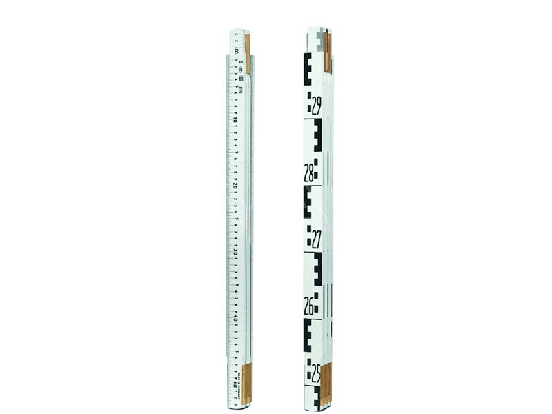 Duimstokbaak 0.5 - 3 meter met E-verdeling