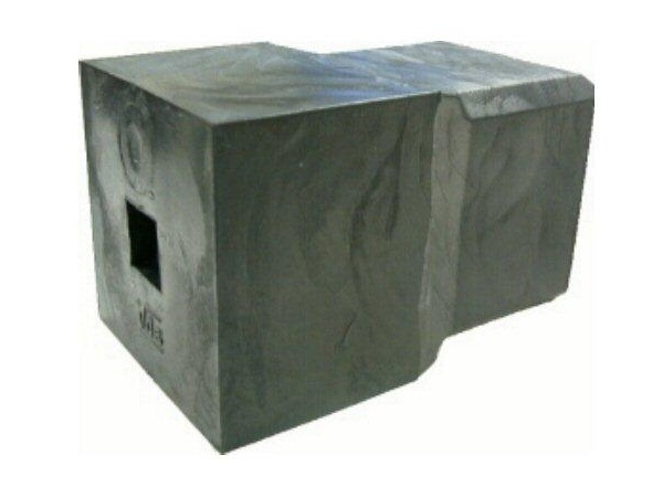 Metselprofiel voet- en kopklos met gat kunststof 