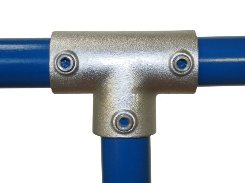 Buiskoppeling Interclamp IC-104 T-stuk lang 48 mm