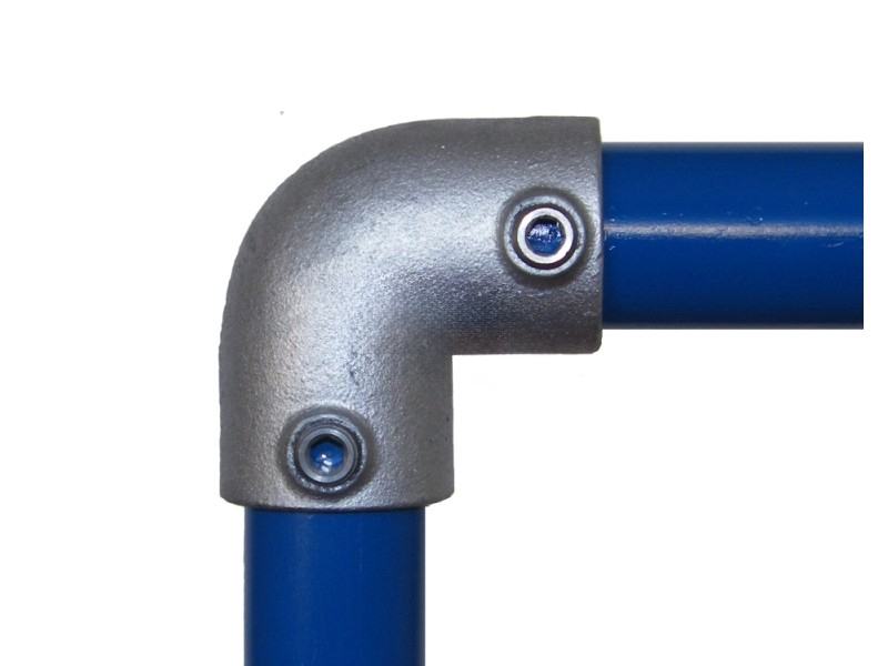 Buiskoppeling Interclamp IC-125 90º elleboog 48 mm