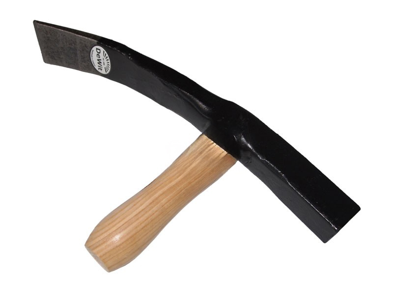 Straathamer met houten steel kort Brabants