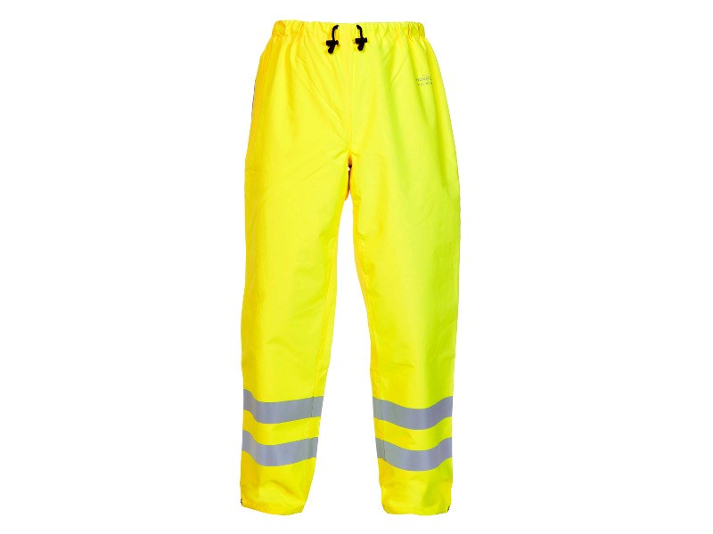 Werkbroek RWS regen Ursum No Sweat geel