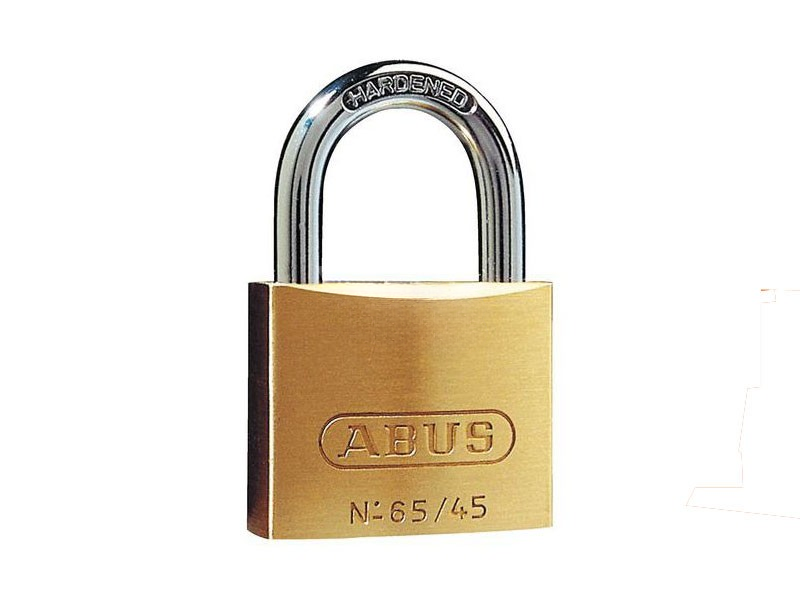 Hangslot ABUS 65/20 messing 20 mm VS