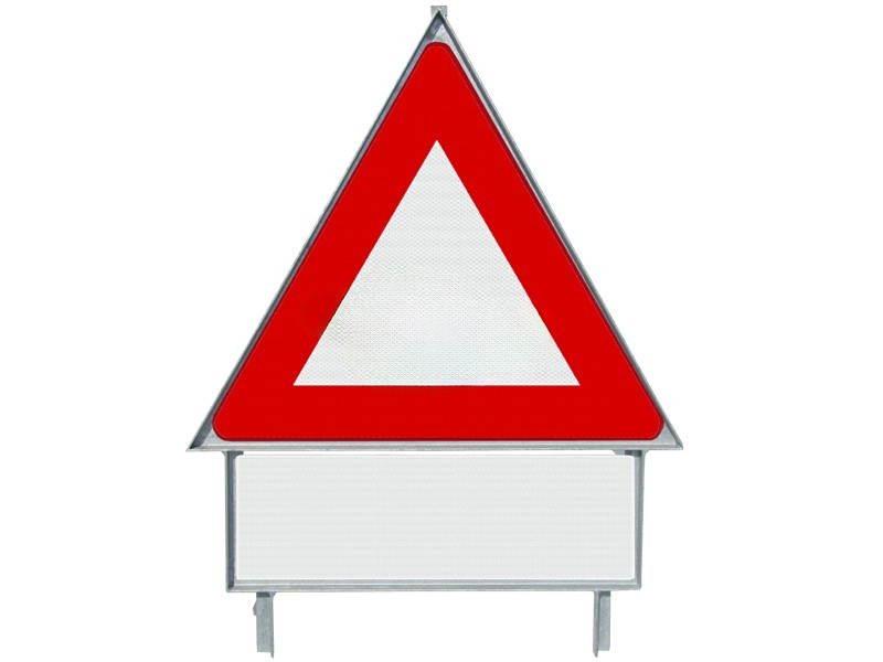 Driepoot staander gegalvaniseerd met B06 en onderbord