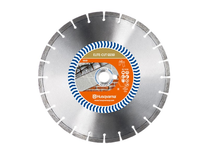 Diamantzaagblad Husqvarna SILENT Elite-Cut GS50S+ Ø350x25,4 mm