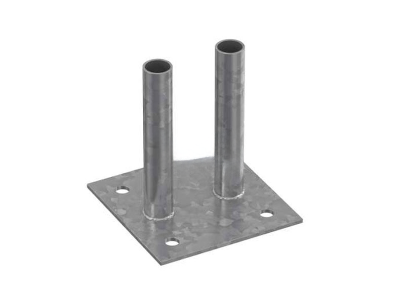 Schoorplaat klein voor bouwhek Heras