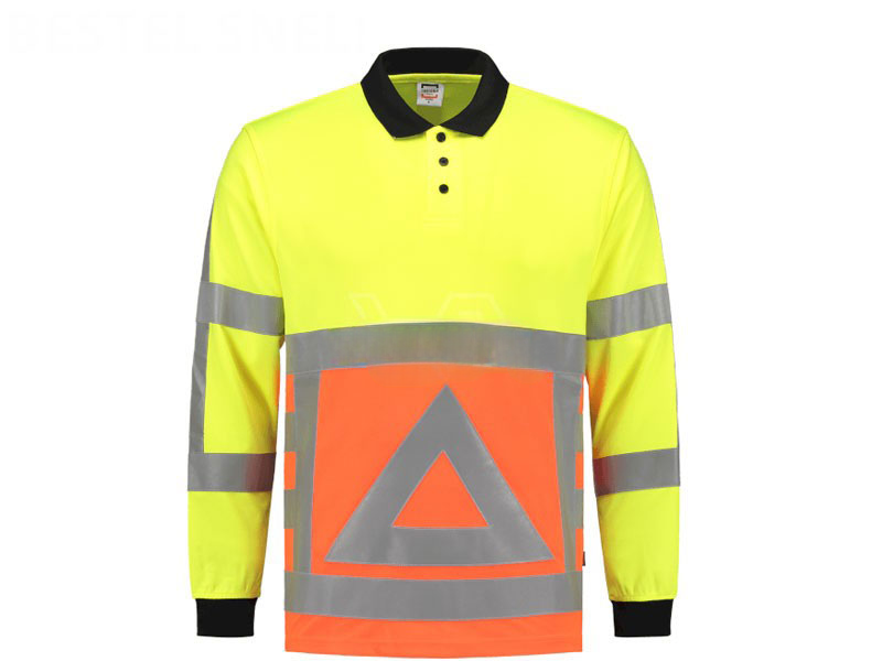 Poloshirt lange mouw Verkeersregelaar Tricorp