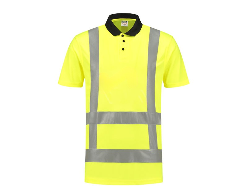 Poloshirt Tricorp RWS fluor geel