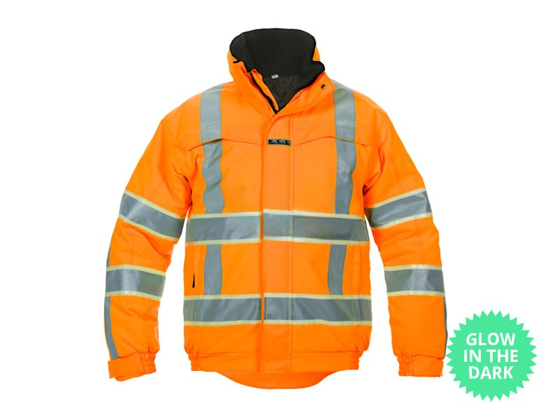 Werkjas RWS Glow-in-the-Dark India oranje pilot