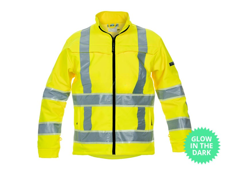Softshell jas RWS Glow-in-the-Dark Ingen geel