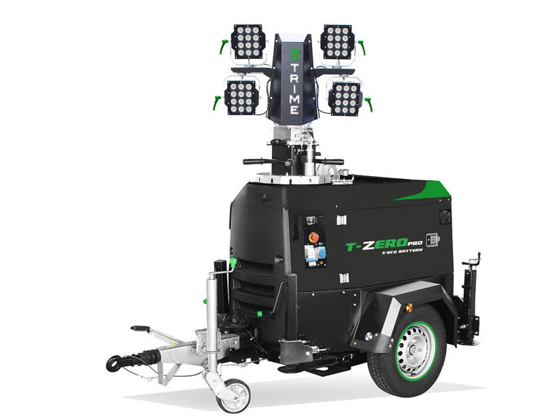 Lichtmast X-Eco Battery-H 4 x 100 Watt LED | 72H