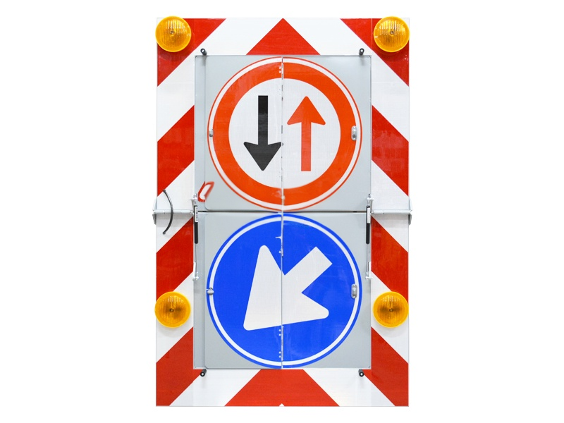 Actieframe staand type II 130 x 200 cm LED