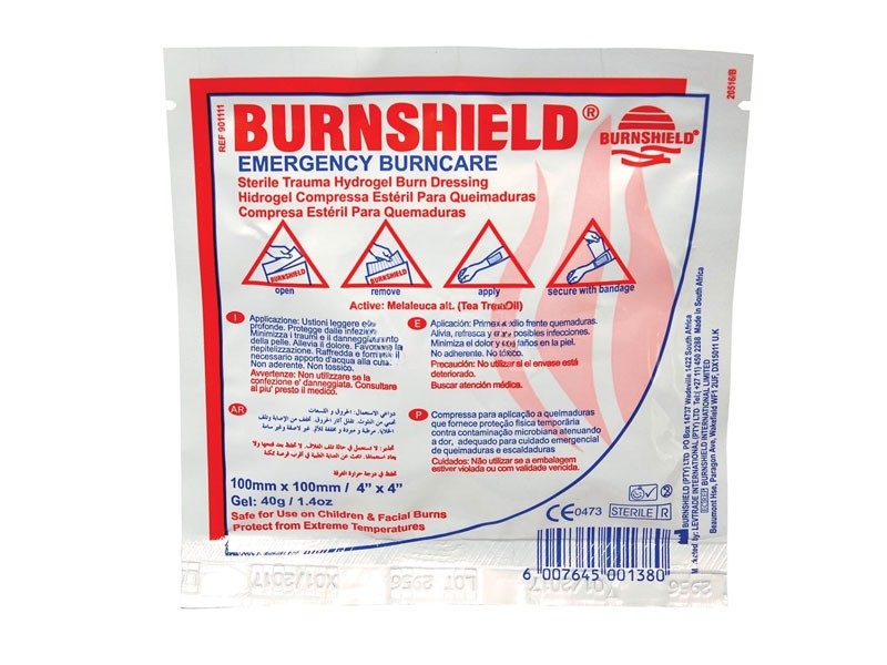 Brandwondenkompres 10 x 10 cm Burnshield