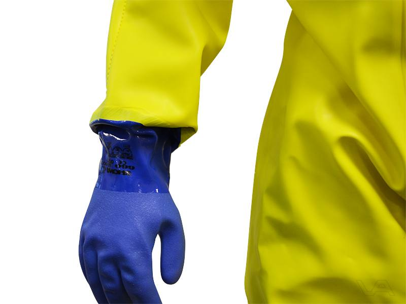 129067_Waadpak_coverall_Fluor_Geel_met_veiligheidslaarzen_S5_maat_L_p4