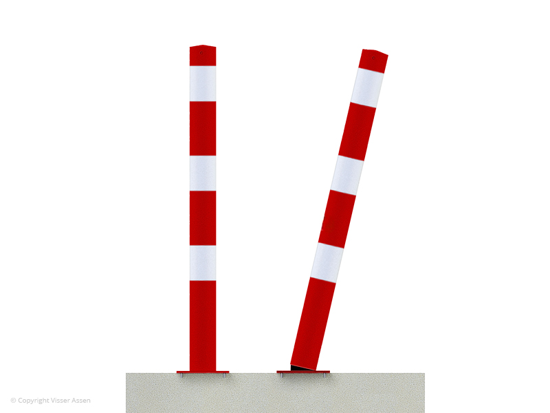 Flexibele afzetpalen