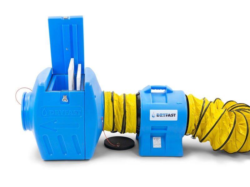 Stofafzuigsets met filterbox