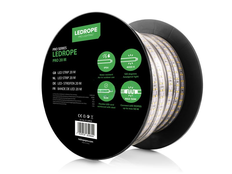 Lichtslang LedRope Pro 20 m ( zonder stroomkabel )