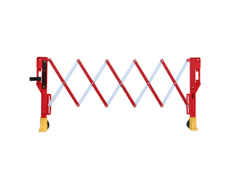 130162_Afzethek_schaarhek_Titan_3m_Rood_Wit_Anti_trip_voet_p3