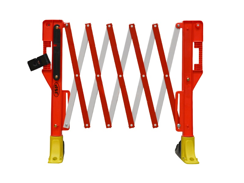 130162_Afzethek_schaarhek_Titan_3m_Rood_Wit_Anti_trip_voet_p6