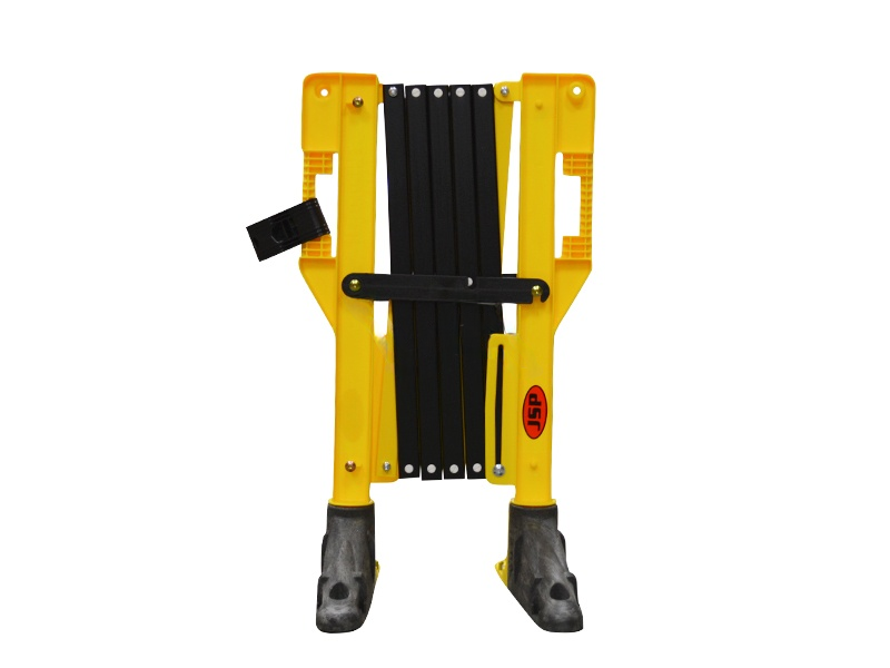 130163_Afzethek_schaarhek_Titan_3m_Geel_Zwart_Anti_trip_voet_p3