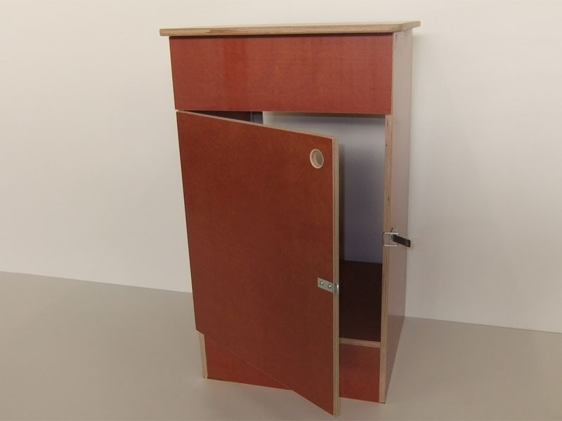 Gascomfoorkast 500 x 520 mm BFR