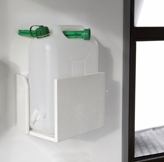 Jerrycan met houder schaftkeet BFR