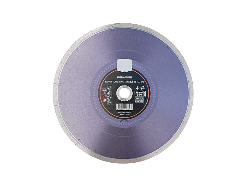 Diamantzaagblad VA keramiek tot 4 cm ø 350 x 25,4