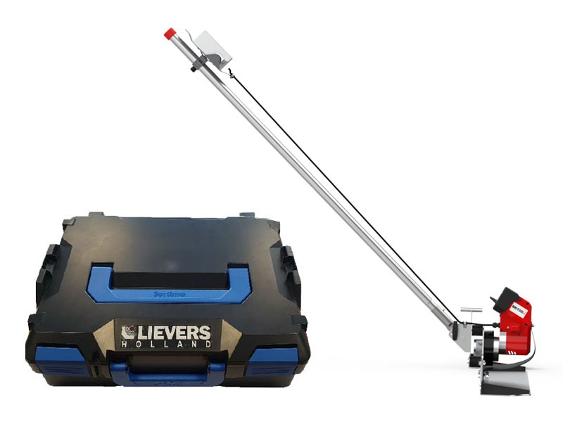 Afwerkspaan Lievers K150Li op accu in koffer