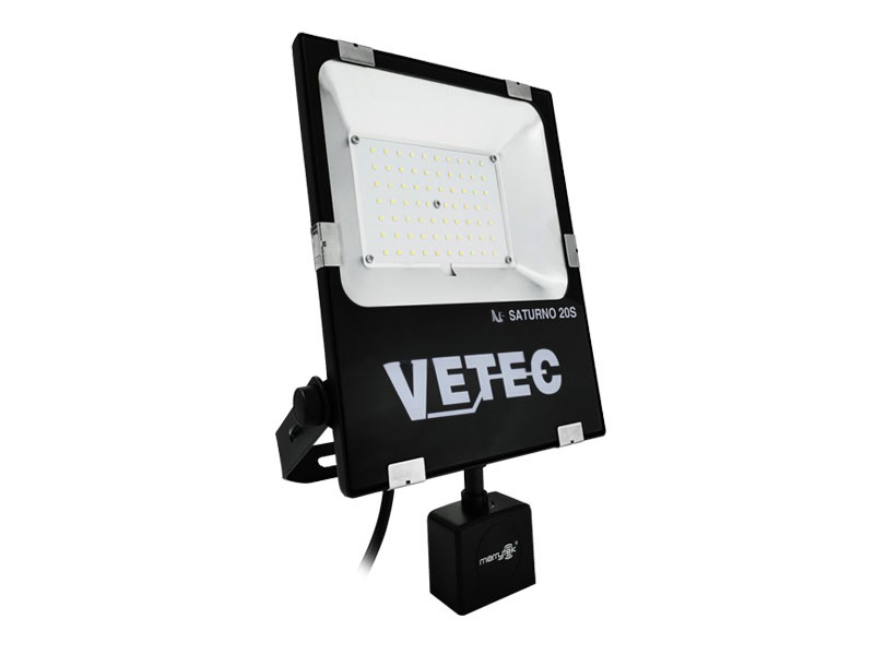 LED-bouwlamp Vetec 20 W kl1 Saturno 20S met sensor 