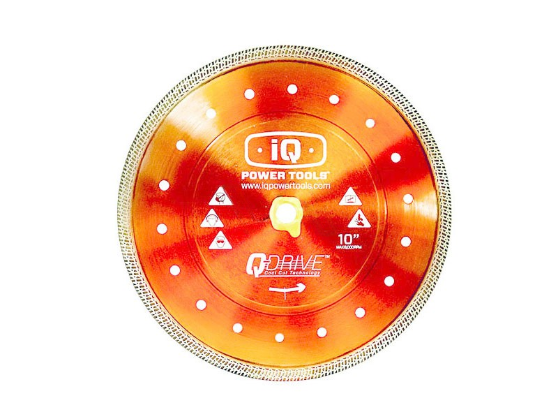 Diamantzaagblad iQ ø 254 mm Q-drive Combi