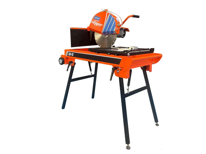 Steenzaagmachine Norton Clipper CM 43 + blad| ACTIE