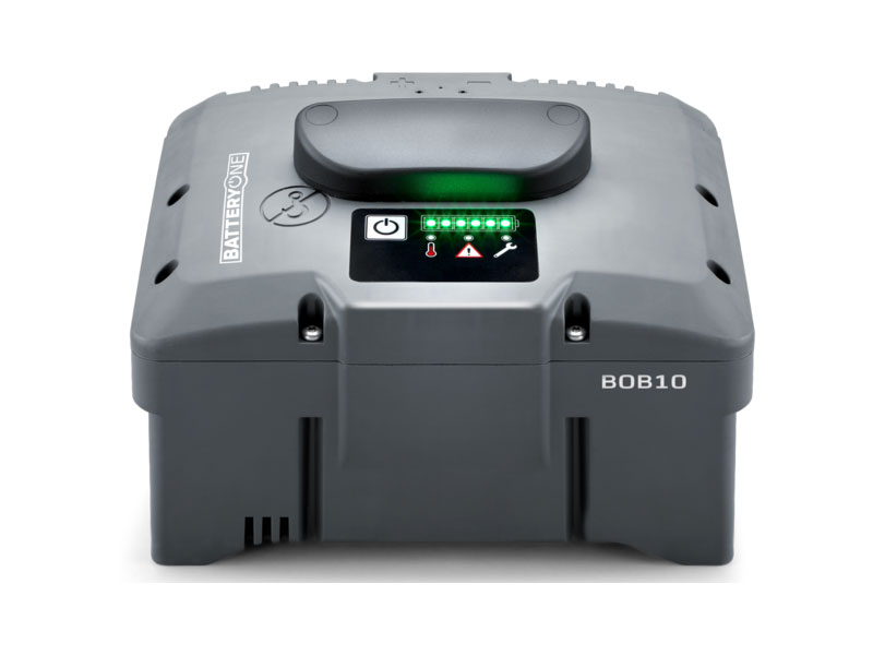 Accu BOB10 Wacker accu-trilplaat en -stamper