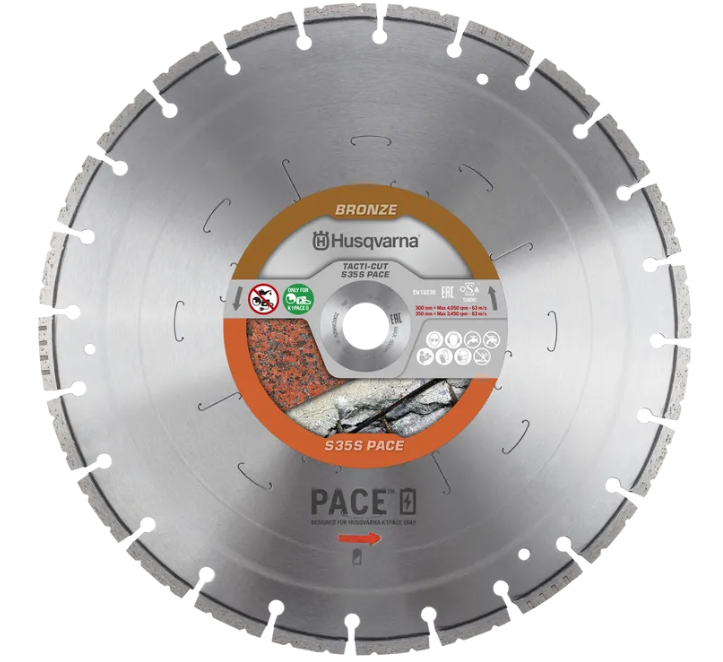 Diamantzaagblad Husqvarna Tacti-Cut S35S ø 300 mm