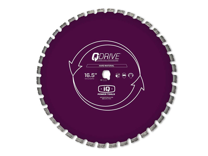 Diamantzaagblad iQ ø 420 mm Q-drive Hard materiaal