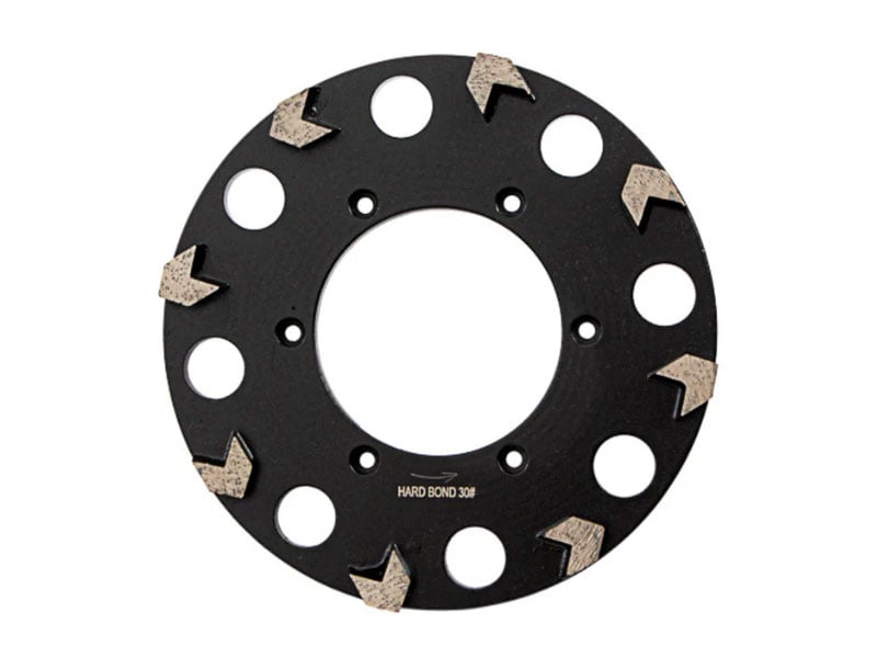 Komschijf ø 225 mm 8 segmenten t.b.v. zachte vloeren