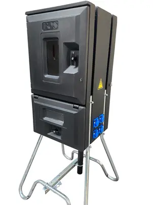 Bouwmeterkast Megaebox kunststof 40A