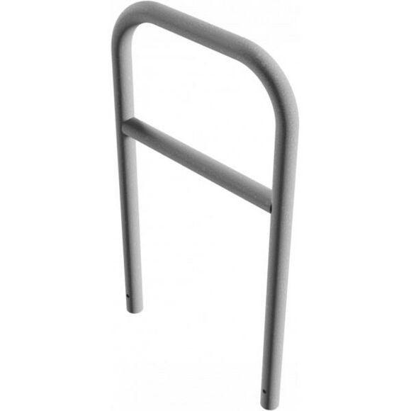 Sluishek met dwarsstang 1200 mm hoog verzinkt in beton | ø 60 mm