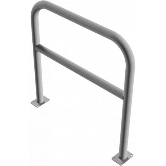 Sluishek met voet en dwarsstang 1000 mm hoog verzinkt | ø 60 mm