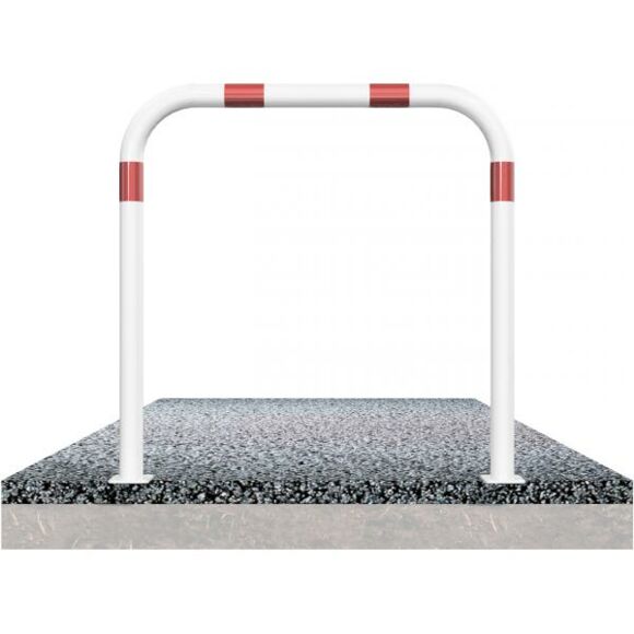 132498_Sluishek_1000_mm_hoog_wit_rood_met_dwarsstang_en_voet_____60_mm_p8