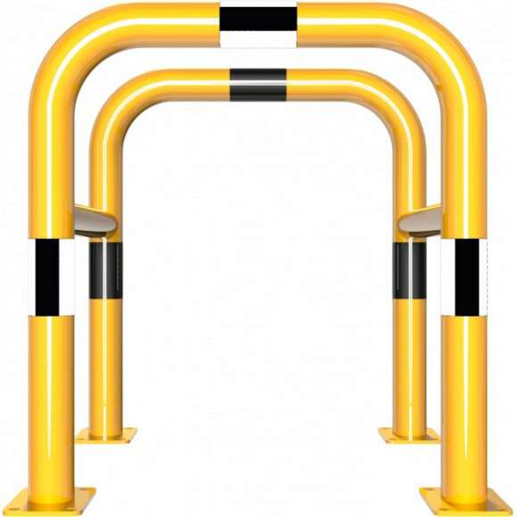 132643_Paalbeschermer___60_mm_geel_zwart_met_voeten_p1