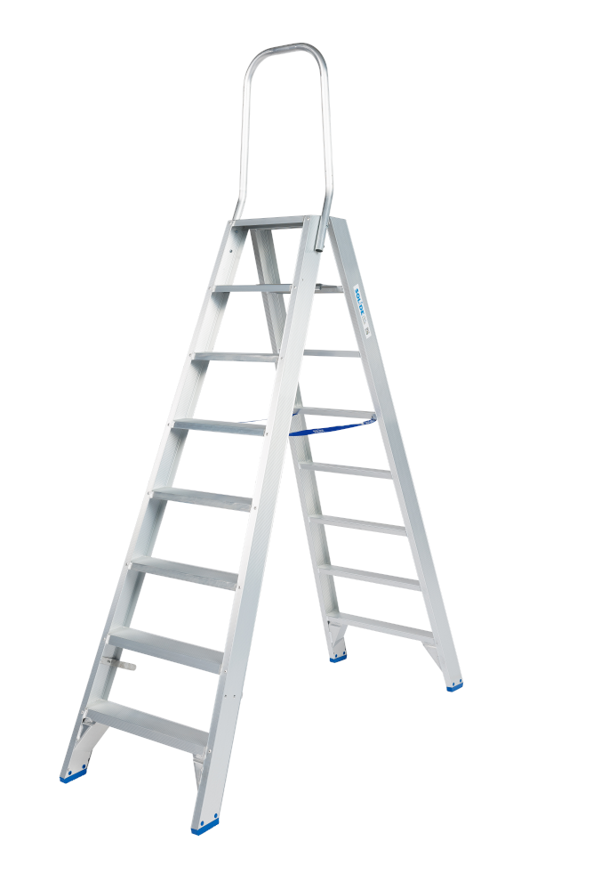 Dubbele trap 2x8 Solide | Professioneel