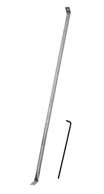 Bouwhekschoor met  grondpin | Licht model