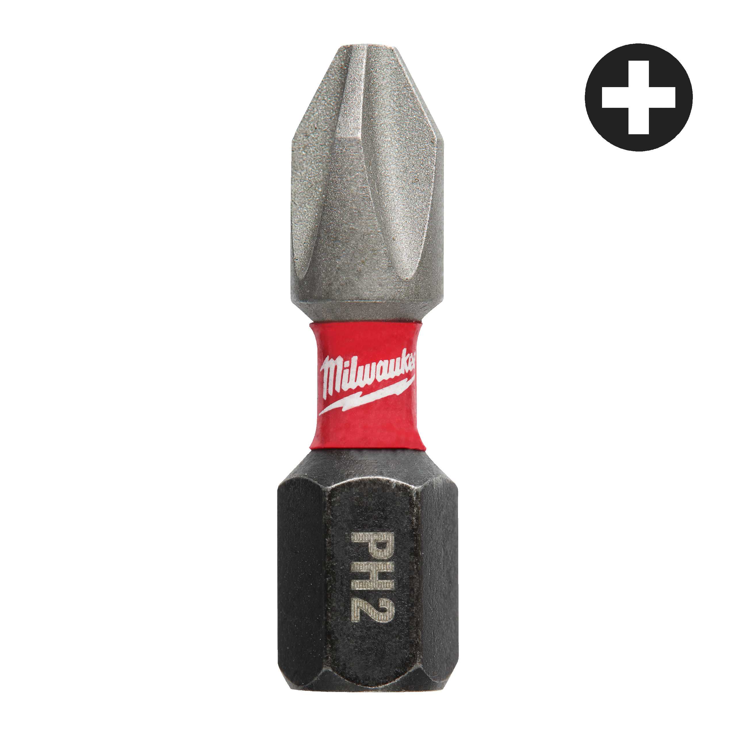 Milwaukee Schroefbit SHOCKWAVE PH2 25mm (2 stuks)