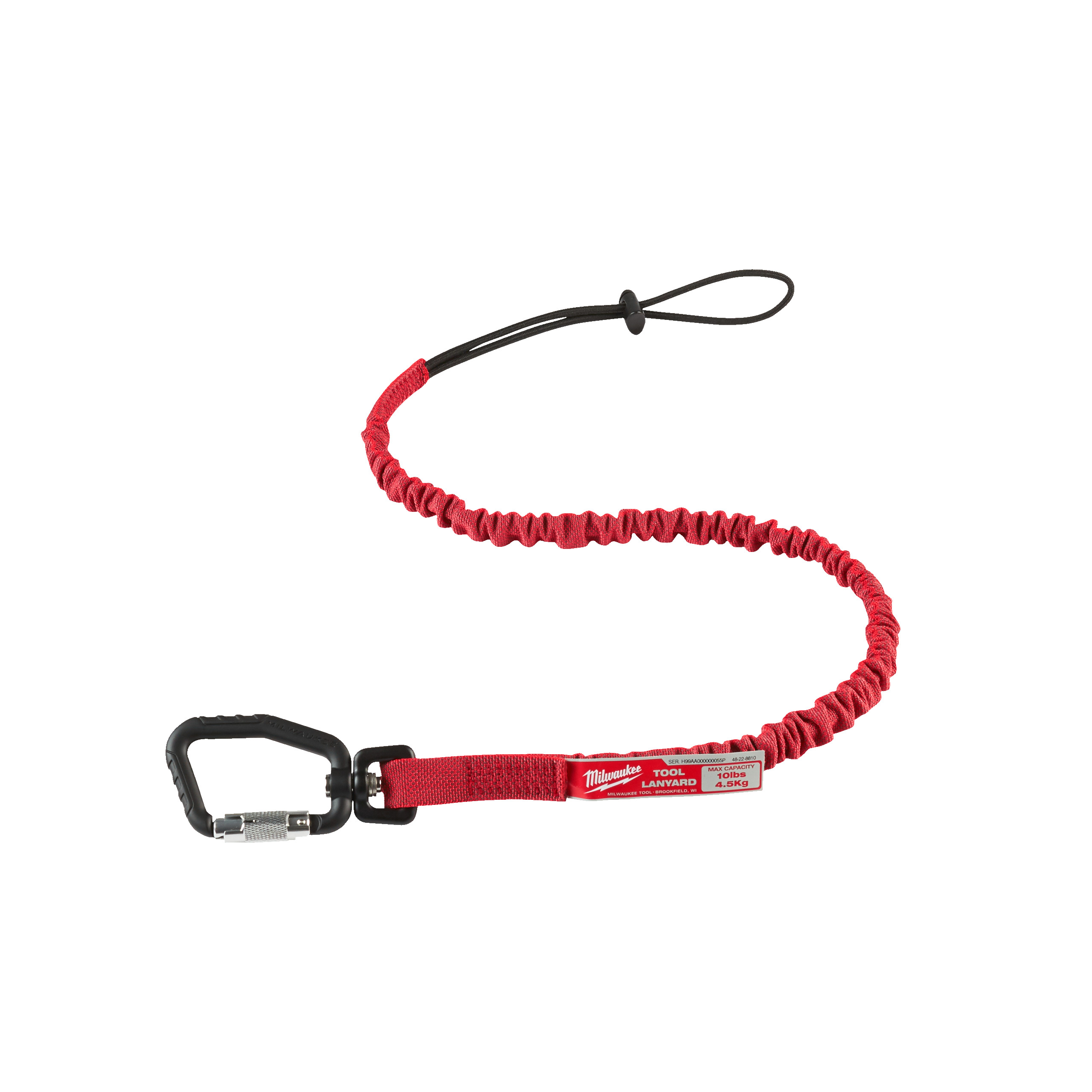 Milwaukee Lanyard met zekering 15 kg - 1 stuk
