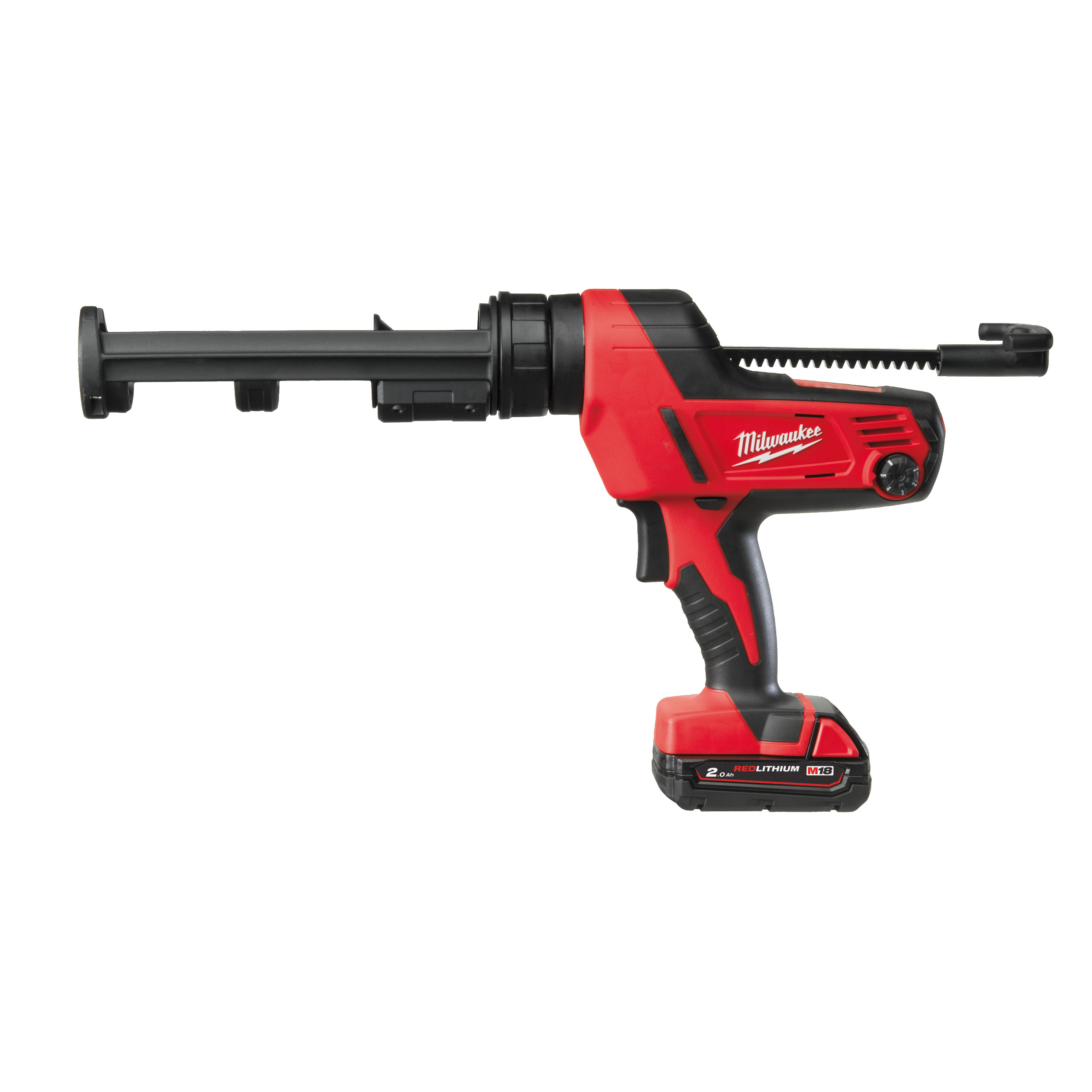 Milwaukee 18V kitspuit 310ml kokerhouder C18 PCG/310C-0B